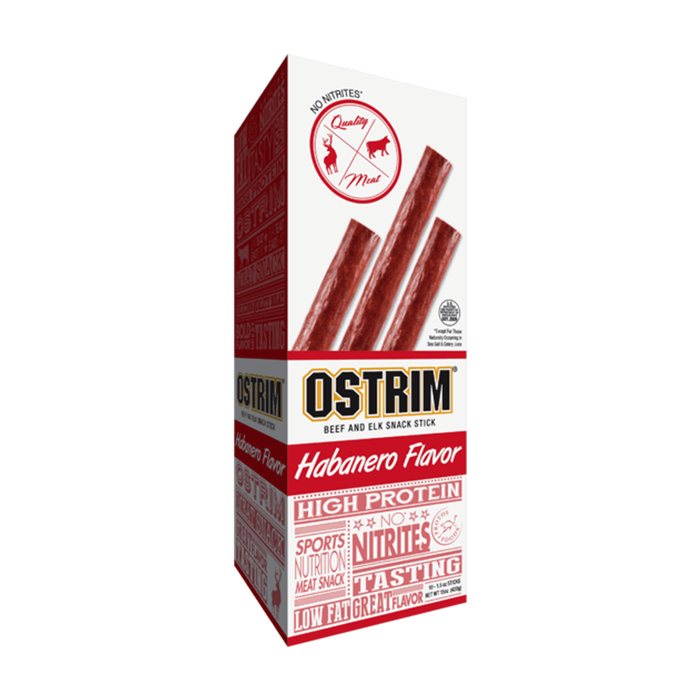 Ostrim Beef & Elk Sticks - FitOne Nutrition Center